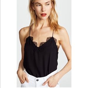 Cami NYC The Racer black silk cami size Medium